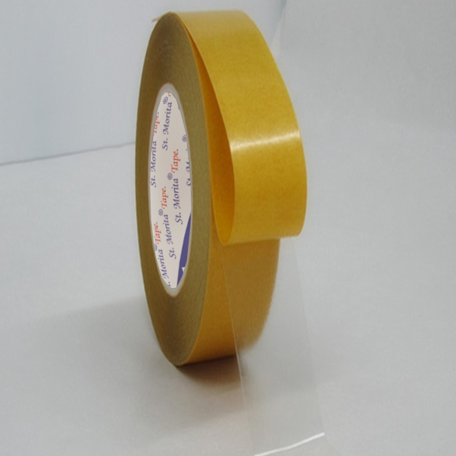 Double side Tape PET Yellow - silicone and Modified solvent acrylic